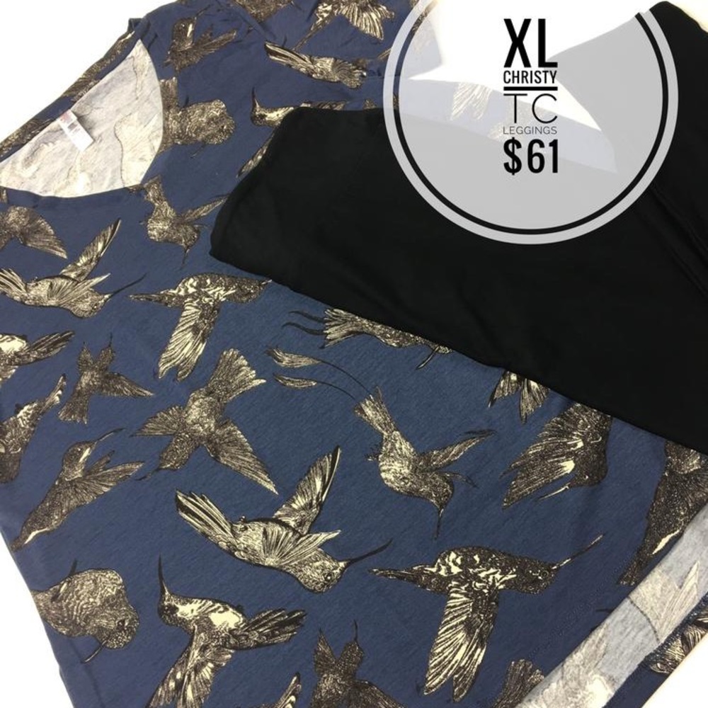 BNWT Lularoe Christy Tee (top only)